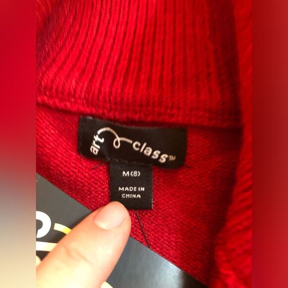 📳 Art Class | Quarter Zip Knit Sweater - Picture 2 of 3